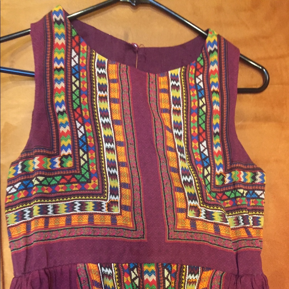 Stunning long maxi dress from Anthropologie
